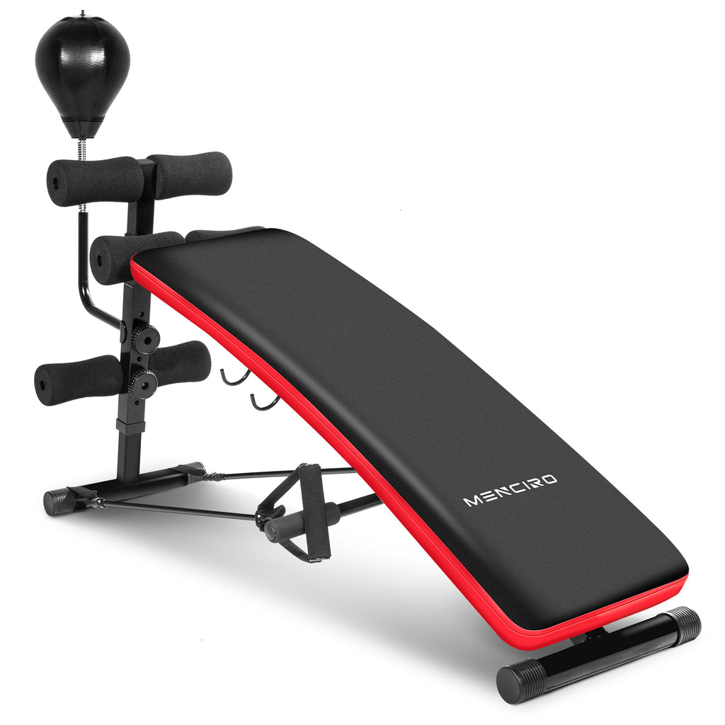 Boxing Design Bench Sit Up Bench with Boxing Ball – MENCIRO