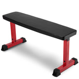 Flat Bench Red