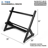 2 Tier Dumbbell Rack