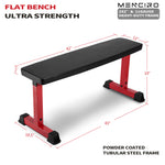 Flat Bench Red