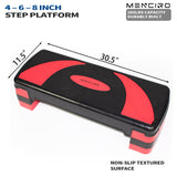 Step Platform Red & Black 3 Levels