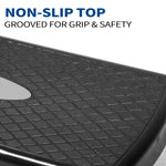 Step Platform Grey & Black 2 Levels