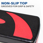 Step Platform Red & Black 3 Levels
