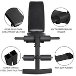Adjustable Weight Bench Black