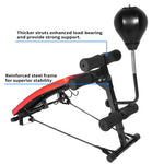 Sit Up Bench with Boxing Ball