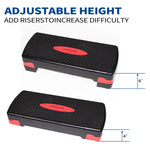 Step Platform Red & Black 2 Levels