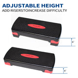 Step Platform Red & Black 2 Levels