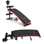 Sit Up Bench with Boxing Ball