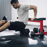 Flat Bench Red
